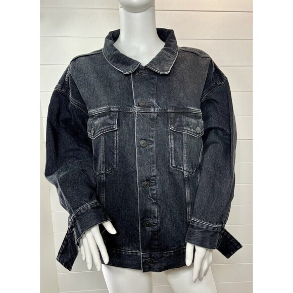 EDWIN Anthropologie Women's Alexa
Denim Jacket Irony Streetwear
#EW5004BOA Biker - Picture 4 of 12